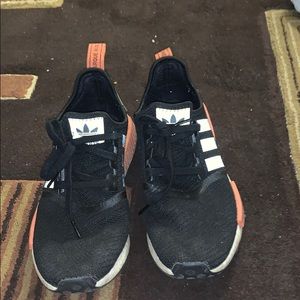 adidas NMD R1 Core Black Raw Amber